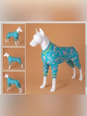 LovinPet Dog Stretch Fabric Long Sleeve Skin Protection All-Season XL NWT
